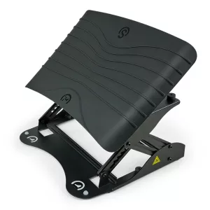 Repose-pieds Atlantic réglable en hauteur et inclinaison, avec structure en acier et surface ergonomique
