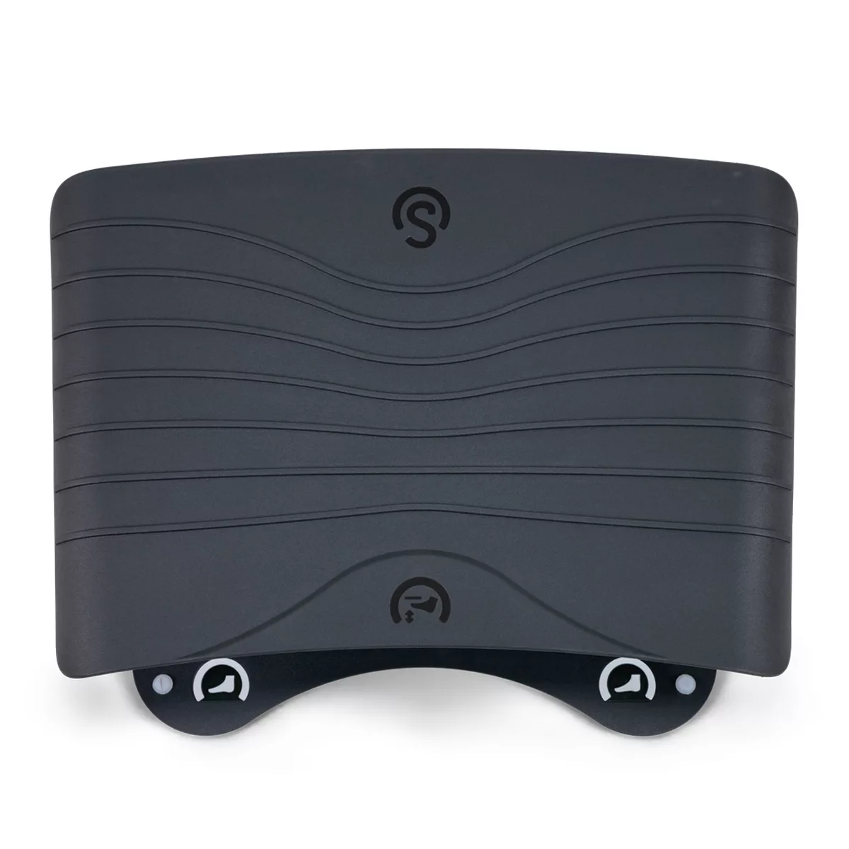 1af26b5cf23567dd4b2738d9b3e271e380b16b3c_Repose_pieds_Atlantic_vue_dessus_RVB_72dpi.jpg Repose-pieds Atlantic, vue de face avec surface antidérapante et système de réglage en hauteur