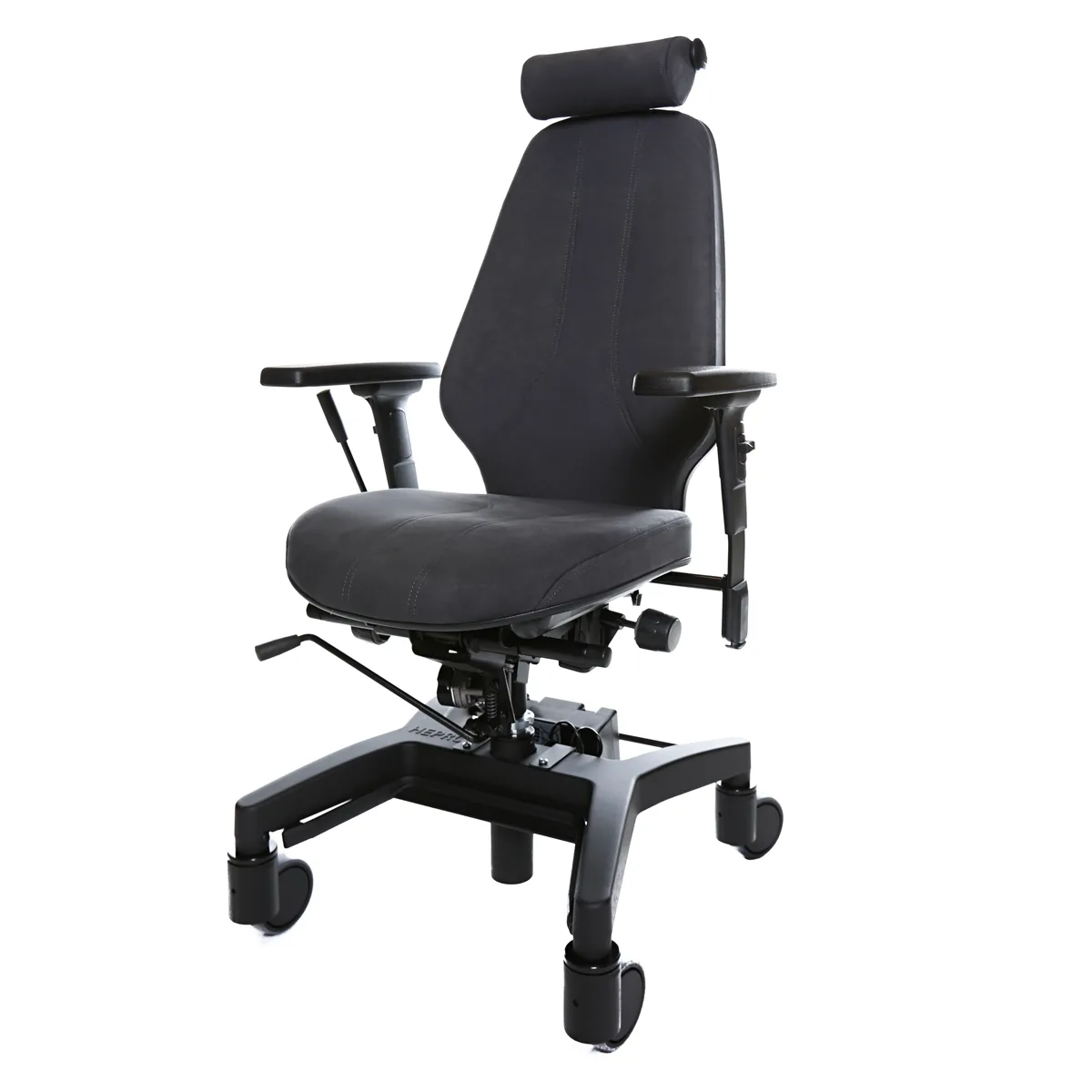 56389b34cabb017af450d4dc0b41b2e8ed2719d3_siege_Tilto_72dpi_1200x1200.jpg Chaise de bureau adaptée au handicap Tilto - Pour mobilité importante, assistance électrique au relevage