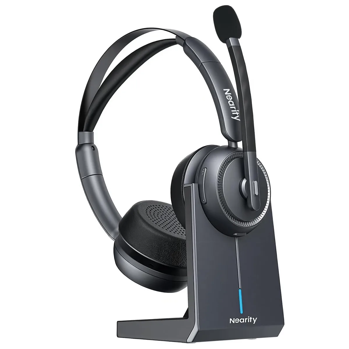 aa732cf92edd6e9c79f04e0686040f0f1f0824f0_casque_ep320_72dpi_RVB.jpg Casque téléphonique Nearity 320 avec micro-perche antibruit, connectivité Bluetooth et station de charge.